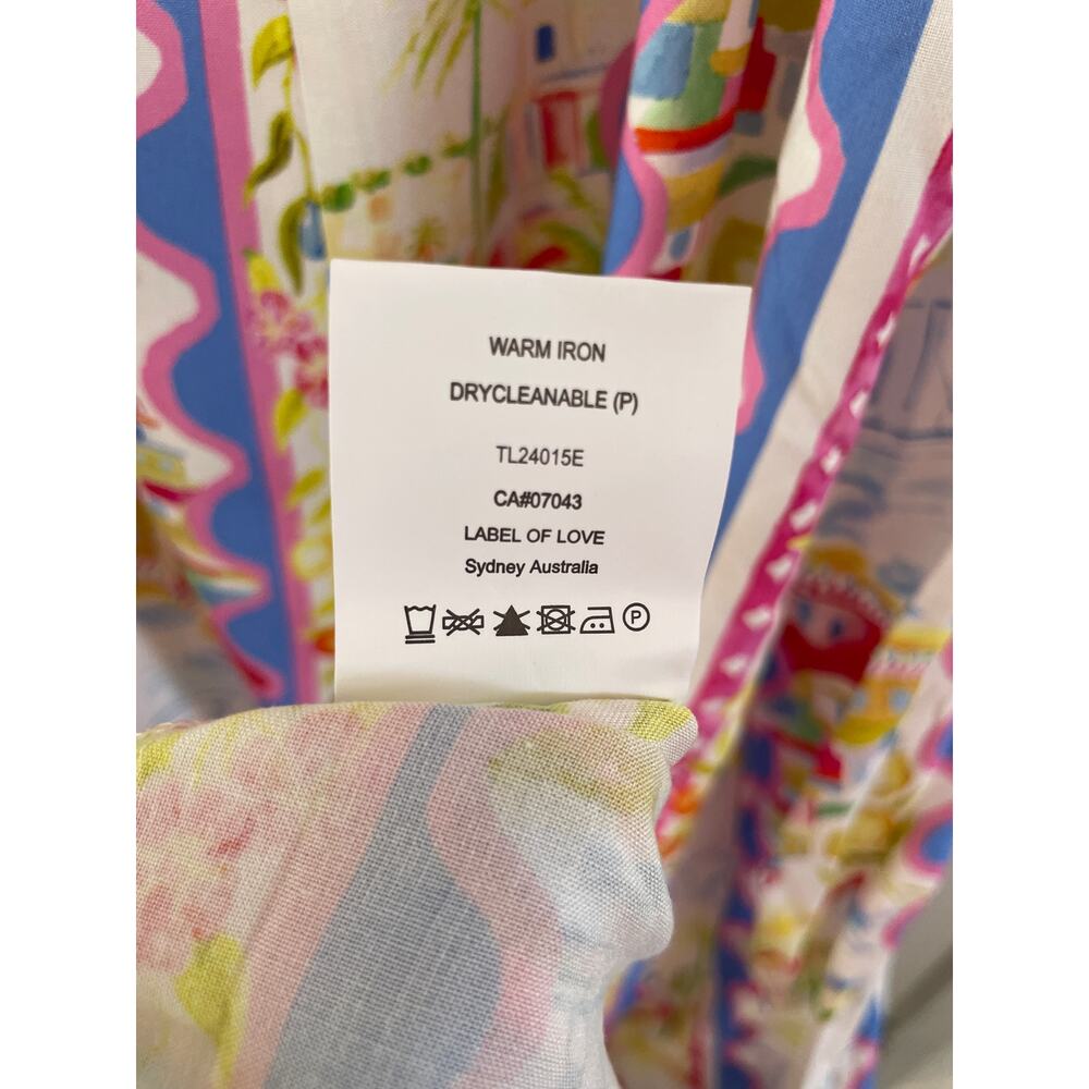 Label of Love Australia Printed Rayon Maxi Dress Womens XL - Picture 6 of 7